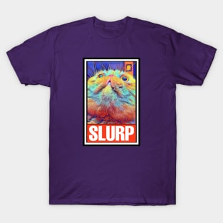 RUFUS the SLURPY CAT (Version 2) T-Shirt